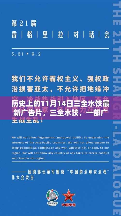 三全水饺广告片诞生记,纪念历史上的十一月十四日,影响与展望