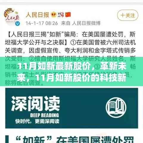 革新之星,最新股价揭示如新科技的力量与未来展望