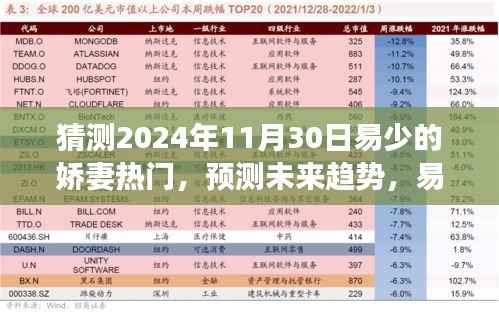 易少娇妻热门现象展望,未来趋势预测(2024年视角)