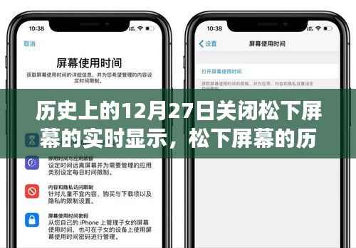 松下屏幕的历史瞬间,关闭实时显示的背后故事与纪念时刻 📱✨
