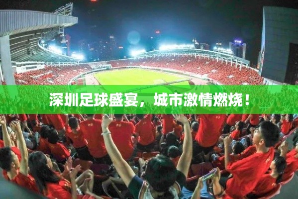 深圳足球盛宴,城市激情燃烧!