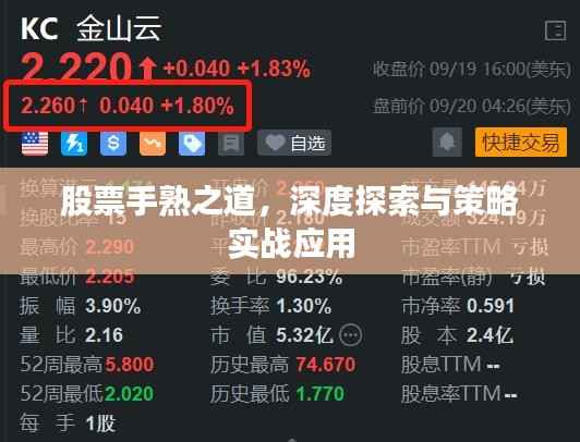 股票手熟之道,深度探索与策略实战应用