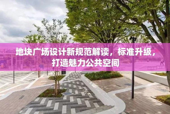 地块广场设计新规范解读,标准升级,打造魅力公共空间