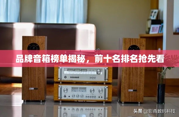 品牌音箱榜单揭秘,前十名排名抢先看