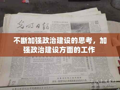 不断加强政治建设的思考，加强政治建设方面的工作 
